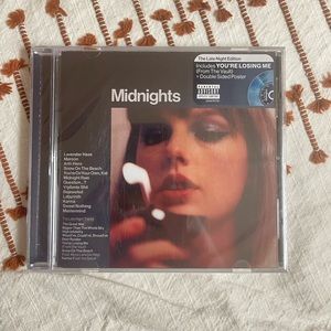 Taylor Swift Midnights The Late Night CD